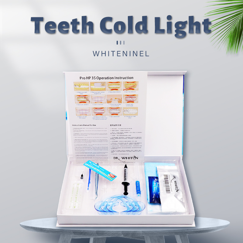Teeth Whitening Gel Peroxide - Kit professionnel de blanchiment des dents,
