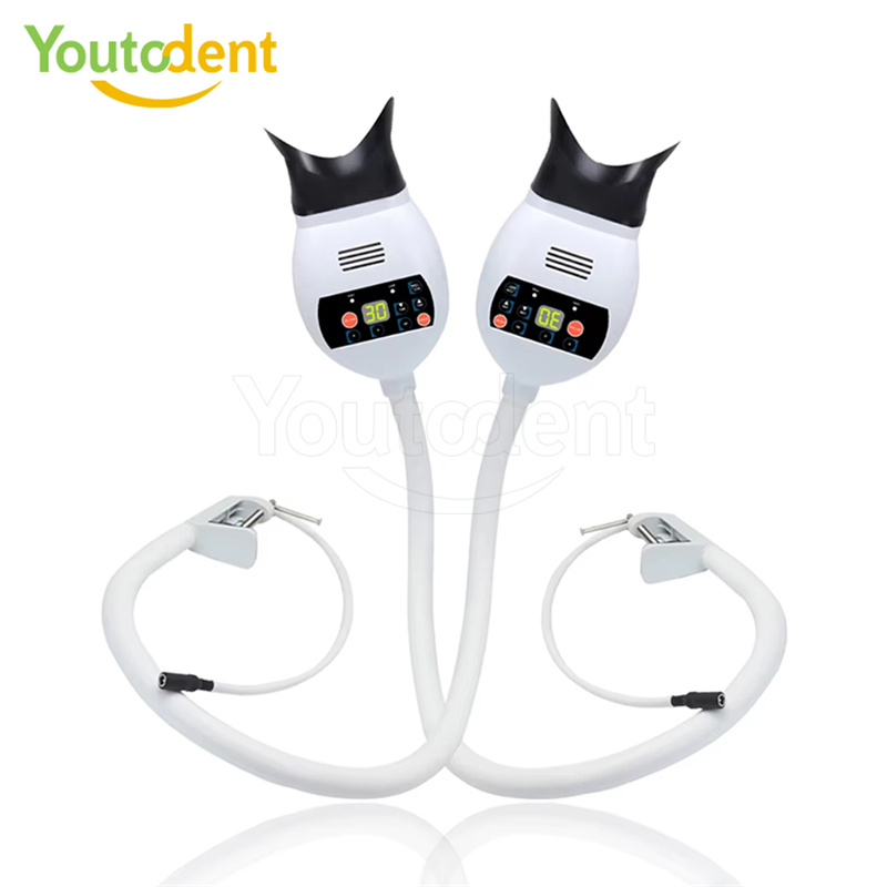 Teeth Whitening Led Light - Lampe dentaire professionnelle à 3 couleurs,