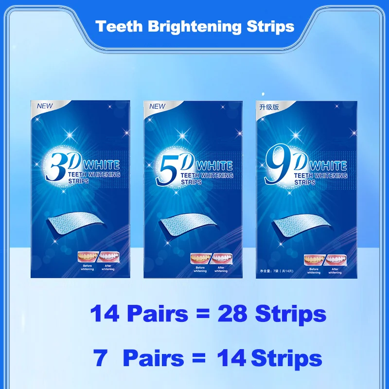 Whitening Strip 3D - 2 boîtes de bandes de blanchiment