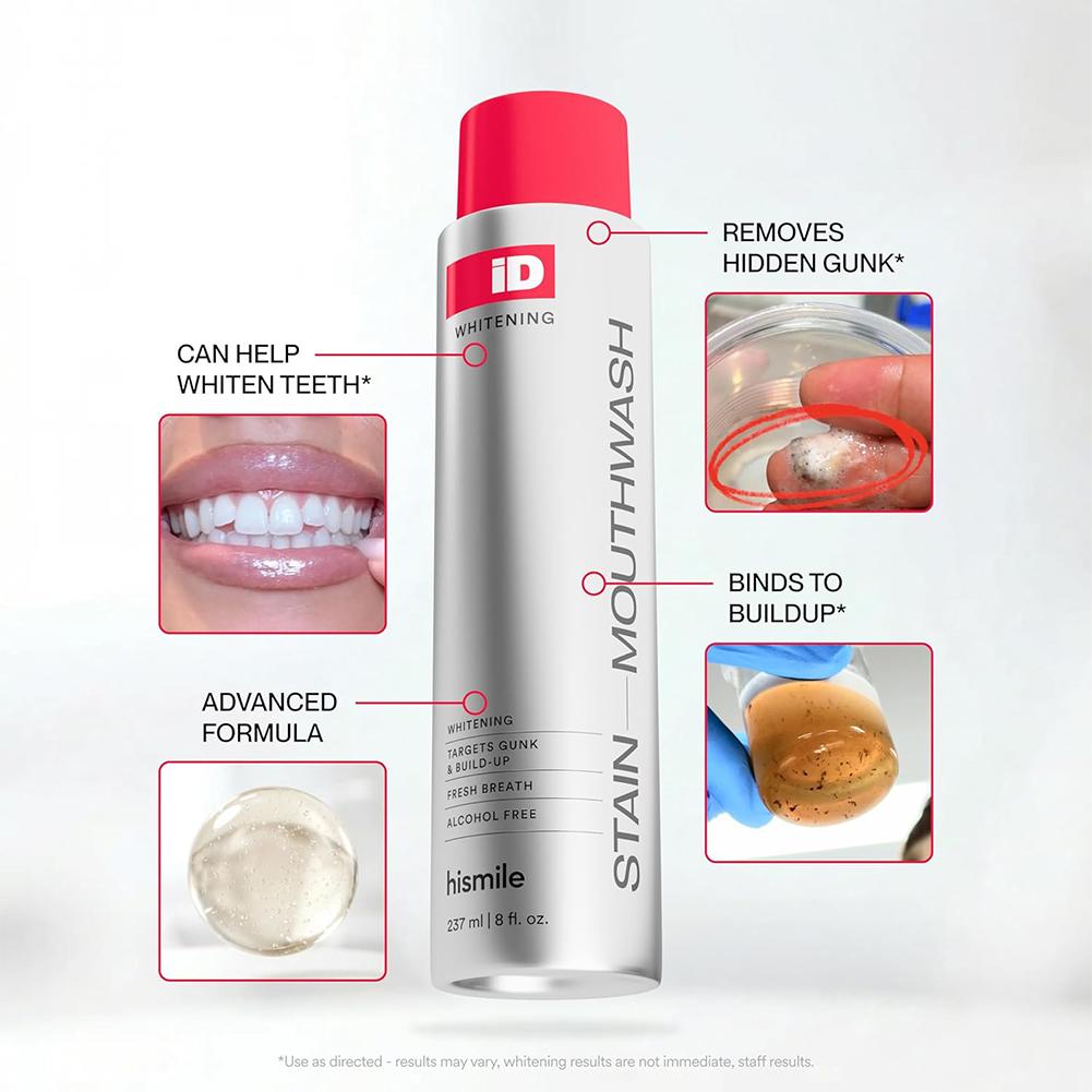 Whitening Mouthwash - Hismile iD Bain de bouche sans