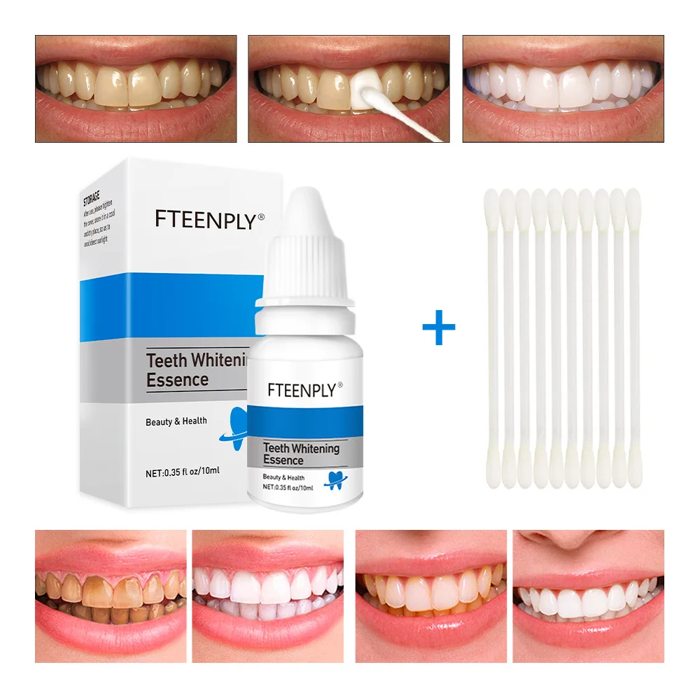 Teeth Whitening Remedies - FTEENPLY poudre d'essence de blanchiment des