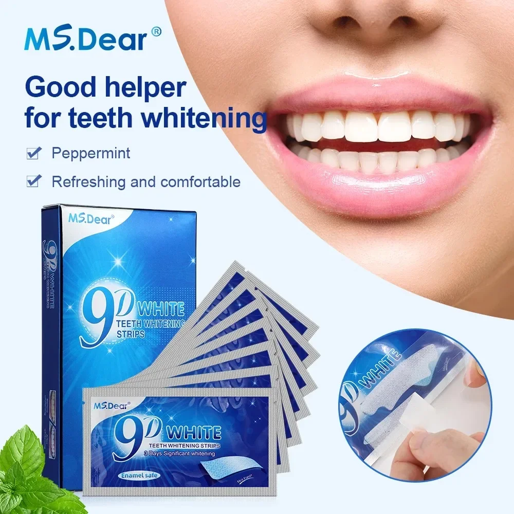Whitening Strip 3D - Nouvelles bandes blanchissantes pour des dents