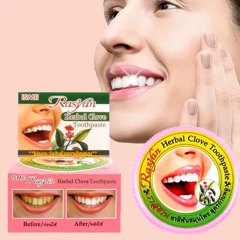 Teeth Whitening Remedies - Poudre dentaire thaïlandaise au clou de