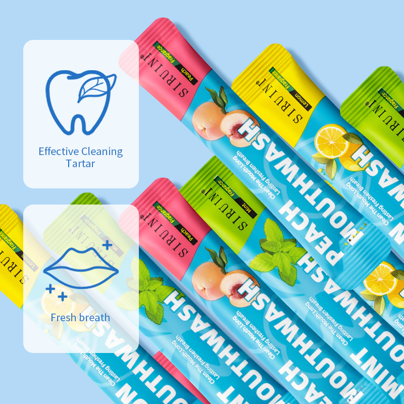 20 pièces rince-bouche jetable - Whitening Mouthwash avis et prix