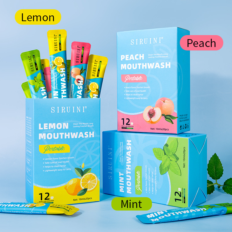 20 pièces rince-bouche jetable - Whitening Mouthwash avis et prix