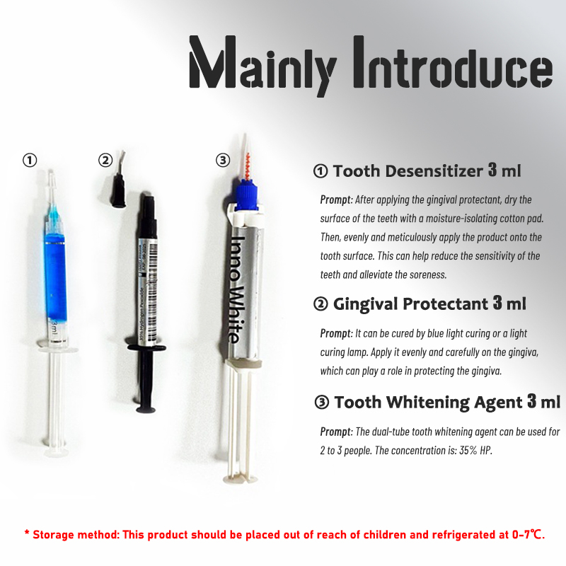 Kit professionnel de blanchime - Teeth Whitening Gel Peroxide avis et prix