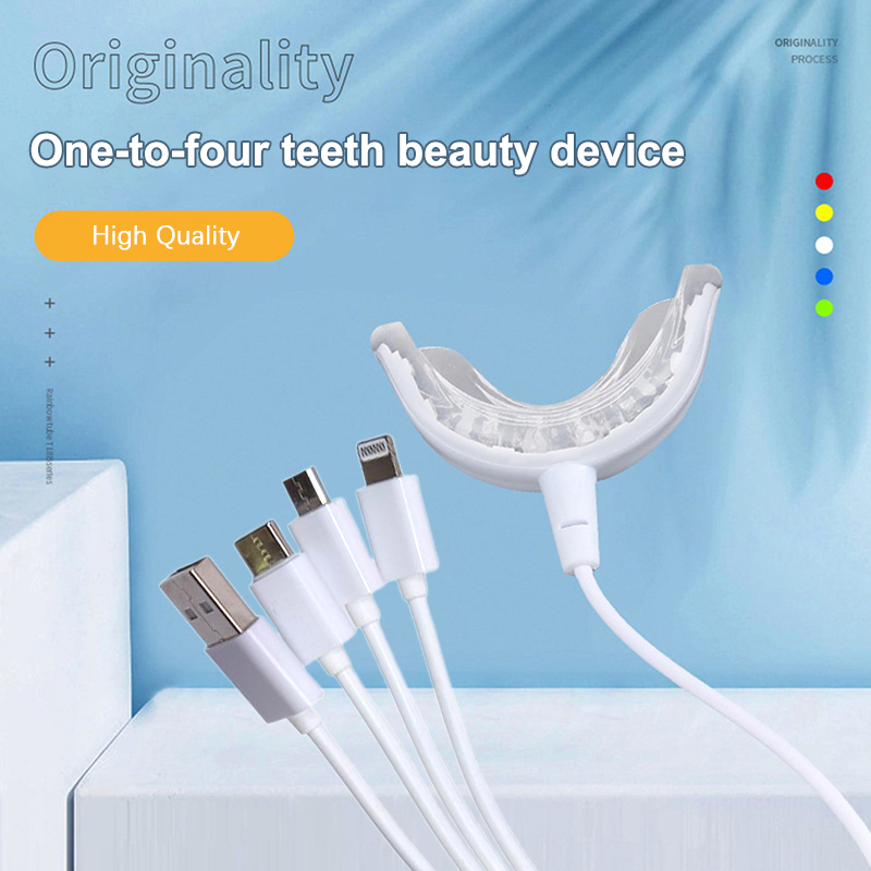 Blanchiment des dents 4 en 1,  - Teeth Whitening With Blue Light avis et prix