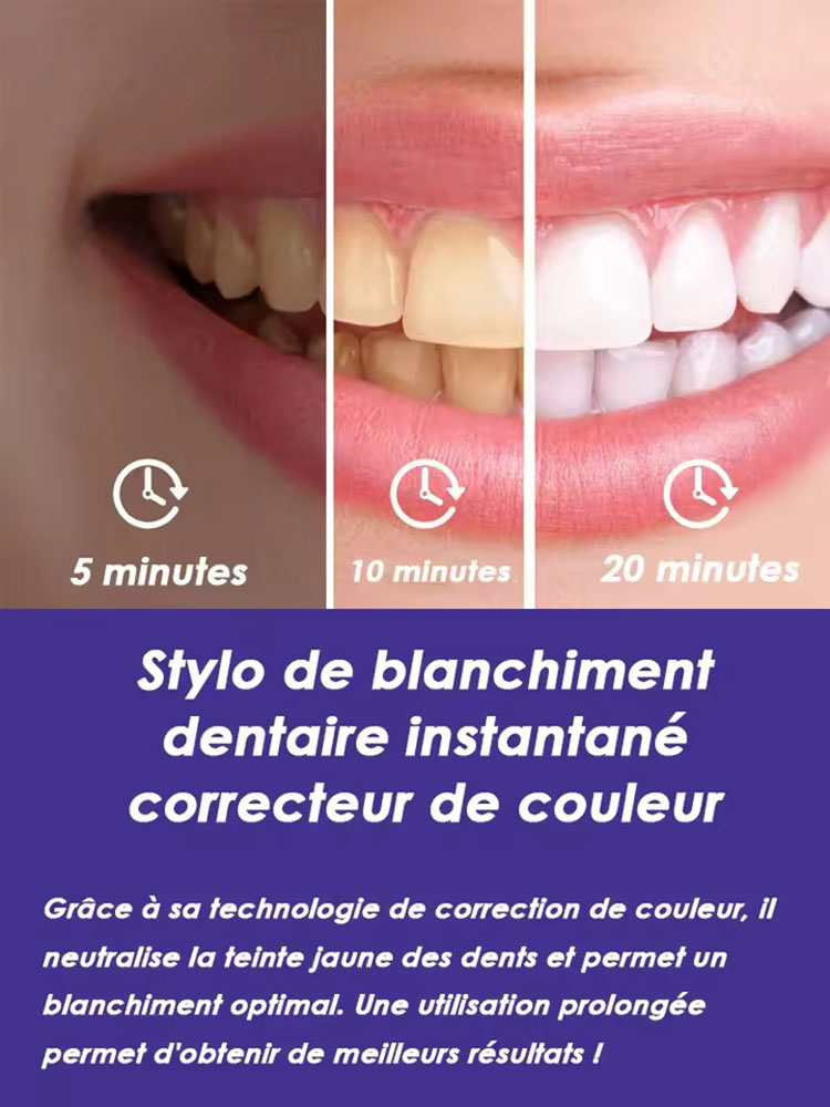 Lot de 2 stylos blanchissants  - Teeth Whitening Effective avis et prix