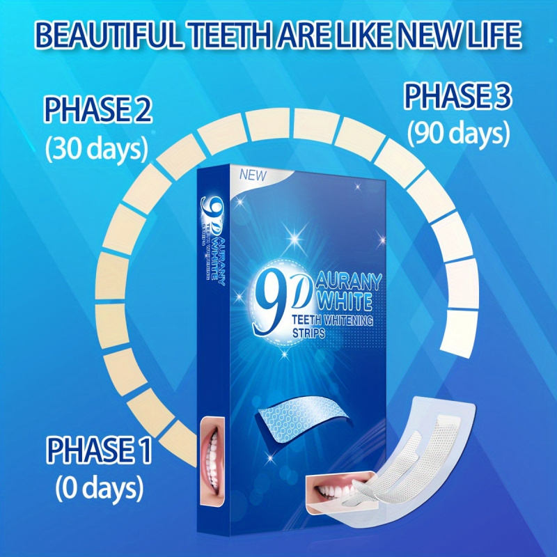21 paires de bandes de blanchi - Teeth Whitening Gel Peroxide avis et prix