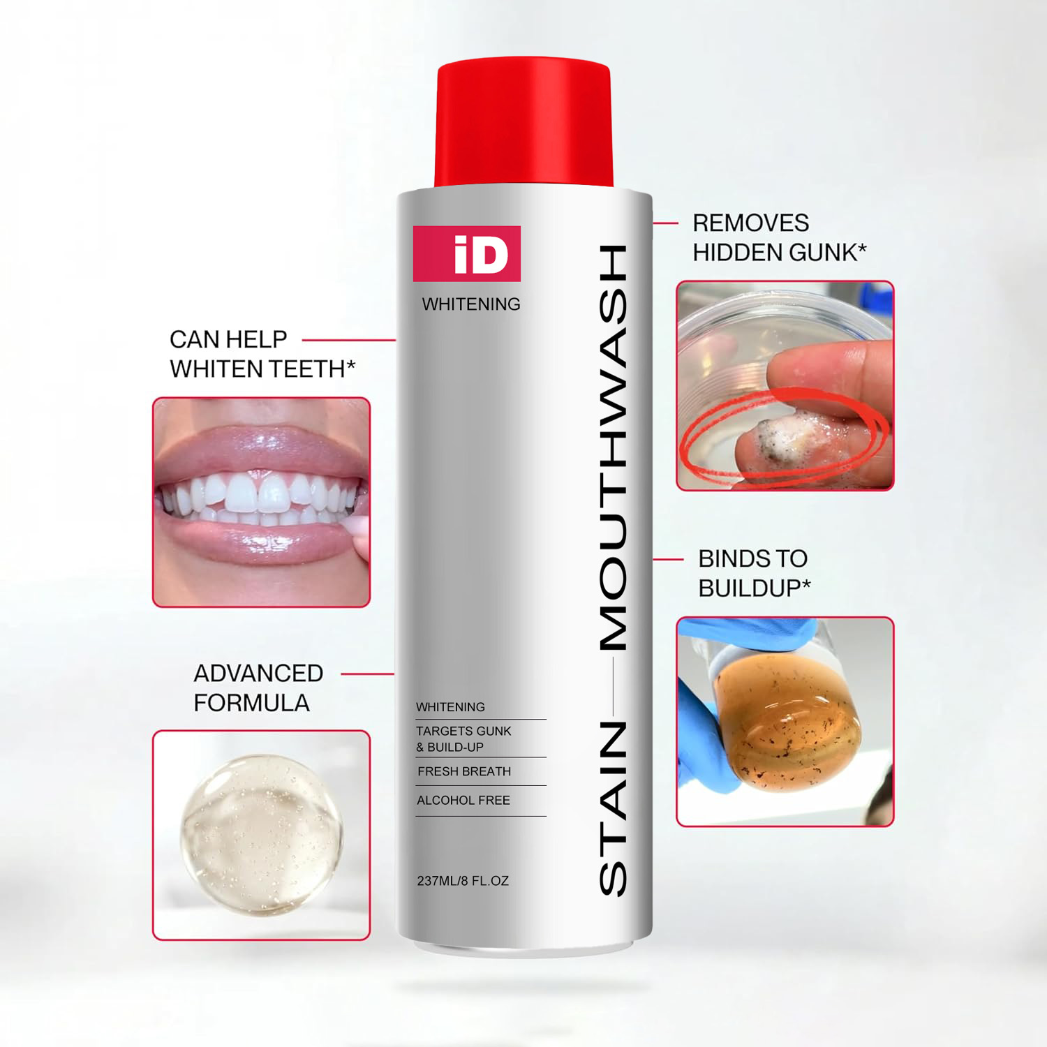 Nouvelle bain de bouche blanch - Whitening Mouthwash avis et prix
