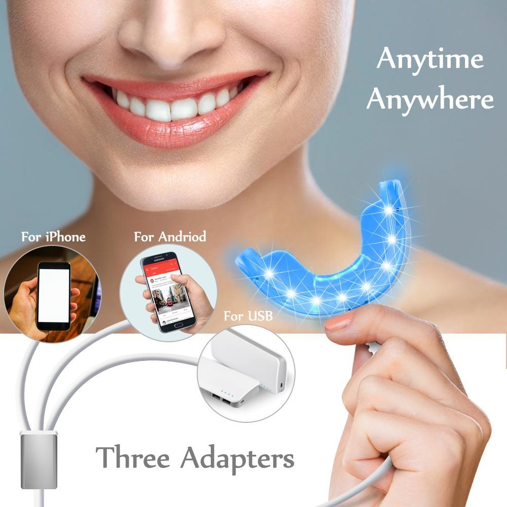 Lampe de blanchiment dentaire  - Teeth Whitening With Blue Light avis et prix