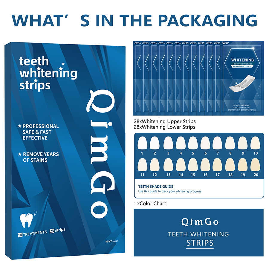 Bandes blanchissantes pour les - Whitening Strip 3D avis et prix