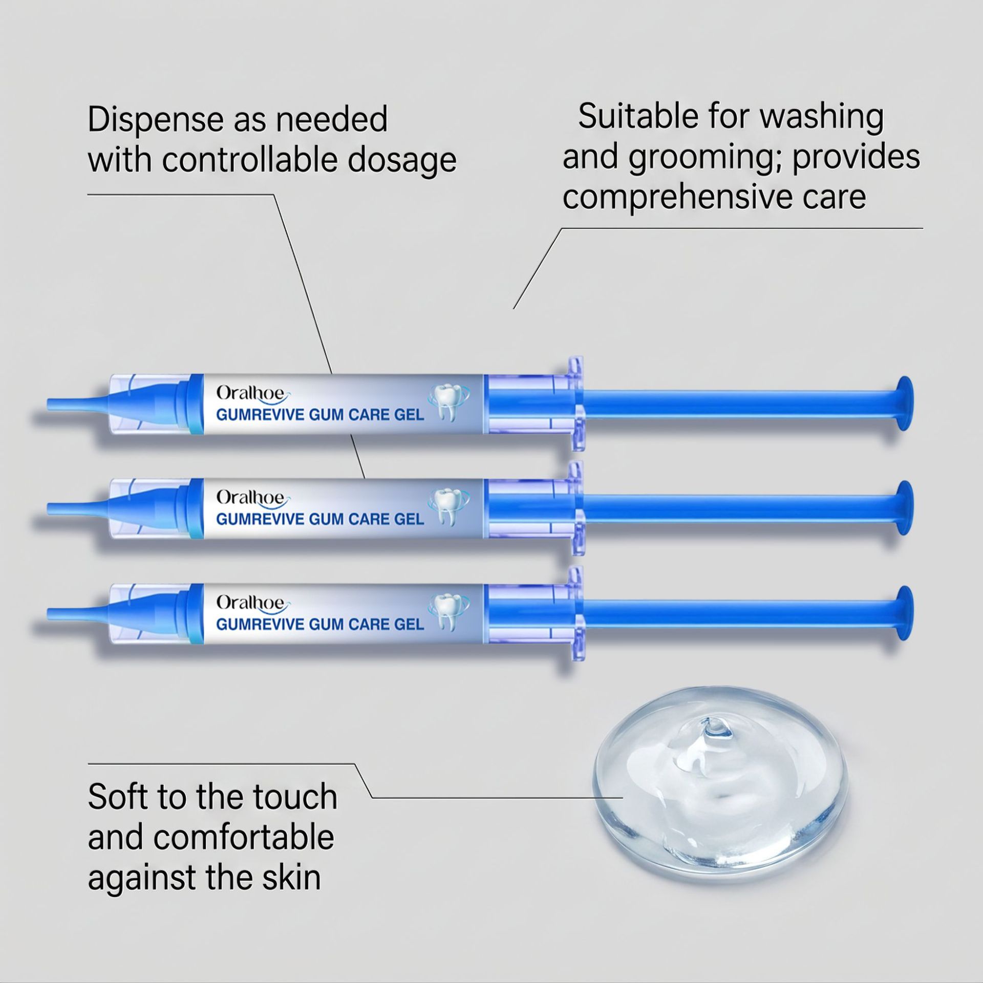 Gel de soin buccal, kit de ser - Teeth Whitening Gel Peroxide avis et prix