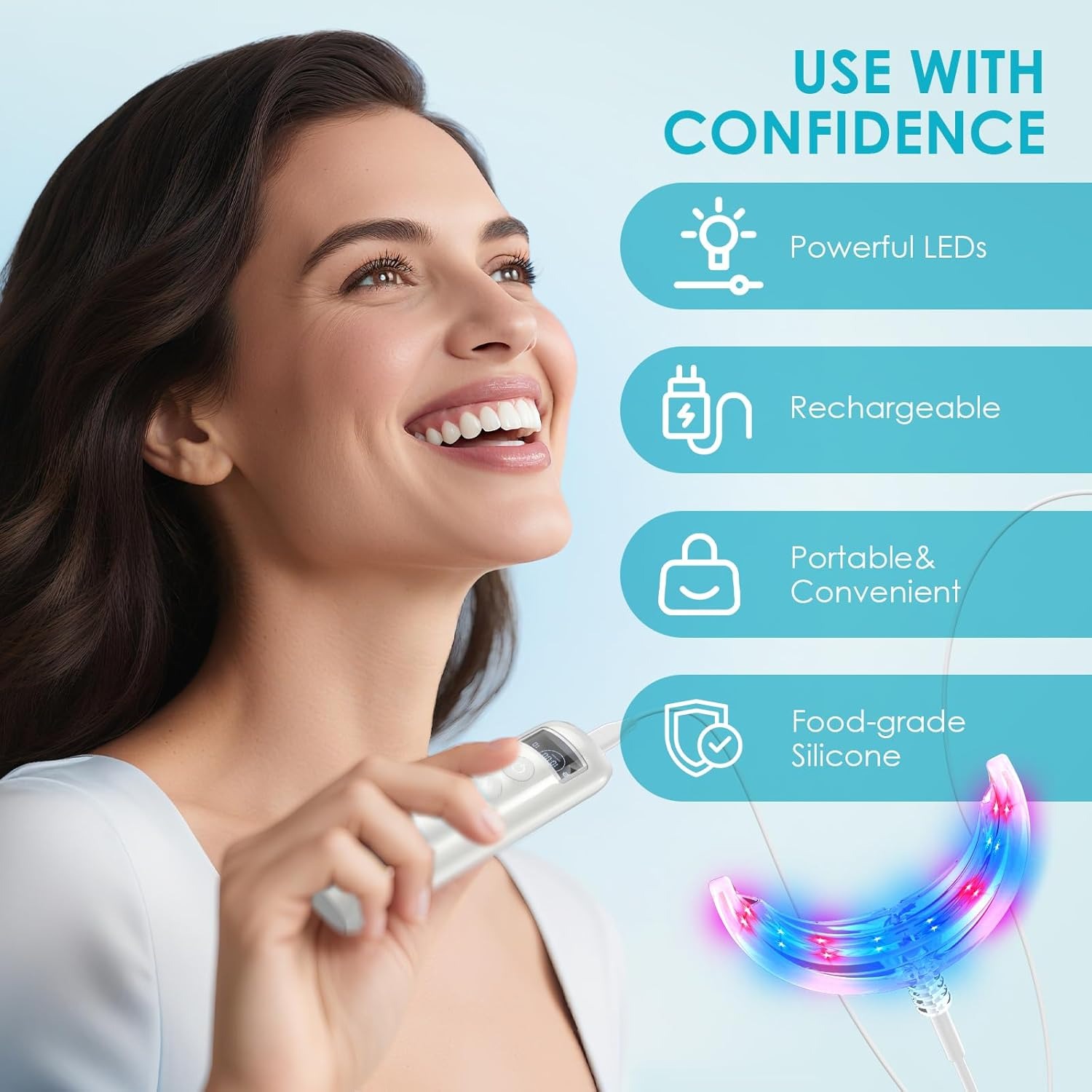 Lampe Accélératrice de Blanchi - Teeth Whitening With Blue Light avis et prix
