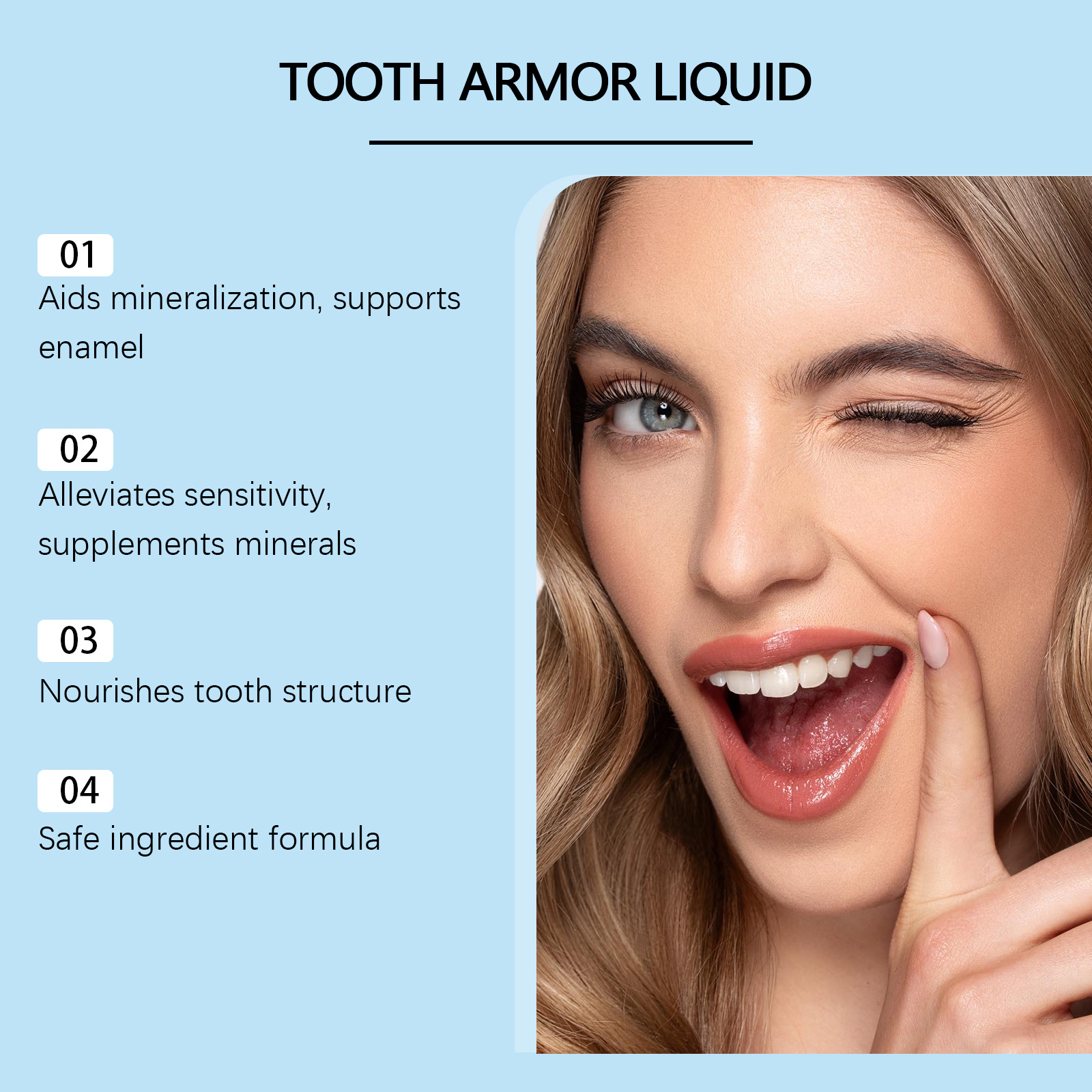 Soin dentaire liquide à l'hydr - Teeth Whitening Effective avis et prix