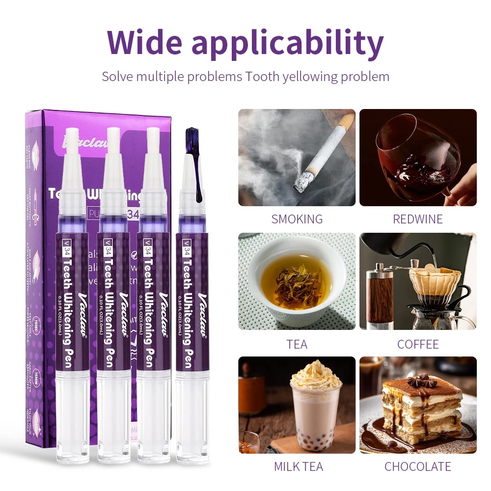 Vaclav V34 stylo gel de blanch - Teeth Whitening Gel Peroxide avis et prix